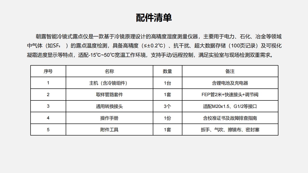北京康高特 朝露精密智能露點儀
